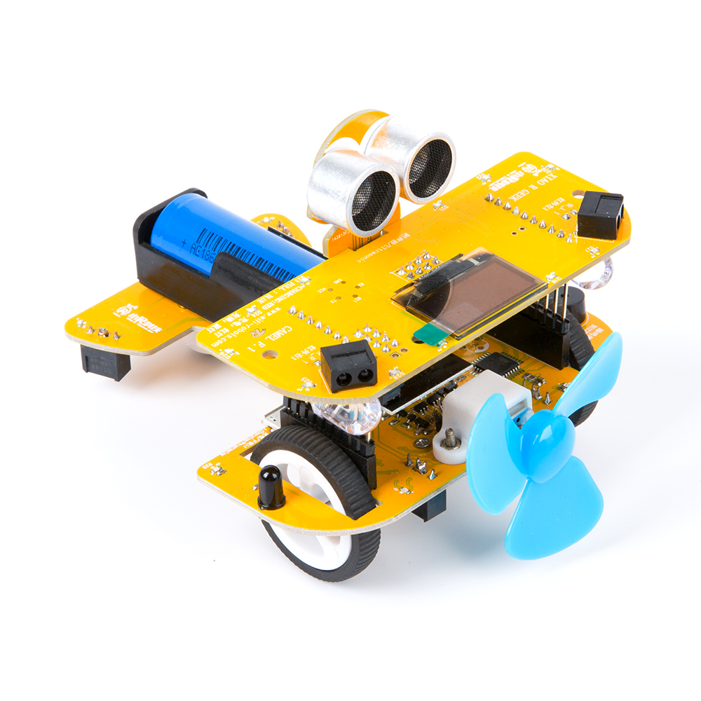 Робот Arduino STEAM Education CAMEL F.1 Mixly WiFi для детей и студентов, без аккумулятора 18650 в комплекте